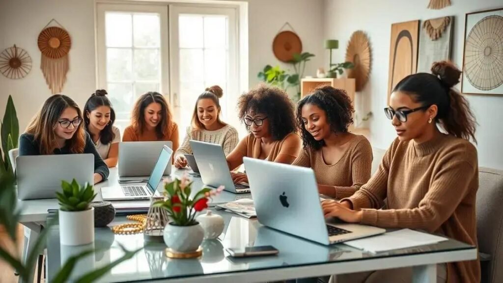 Trabalho remoto feminino: descubra vantagens e novos desafios